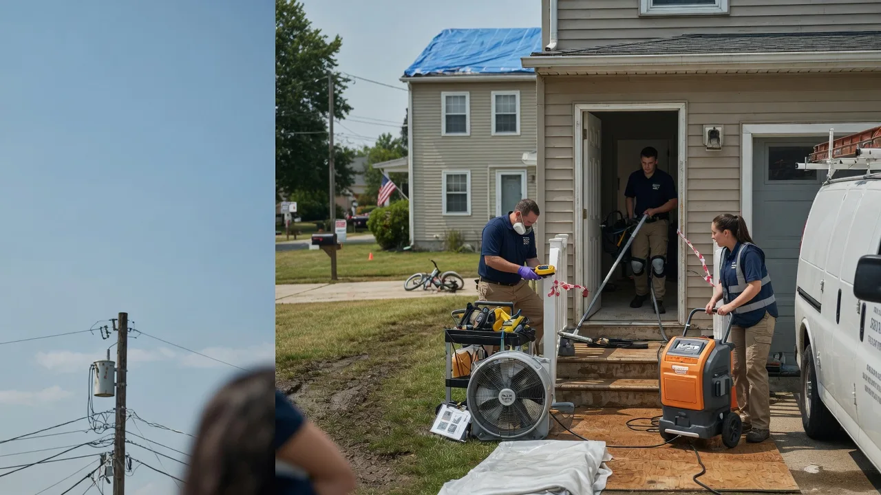 Water Damage Repair in Bliss, NY near me